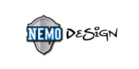 Nemo Helmet Design Logo